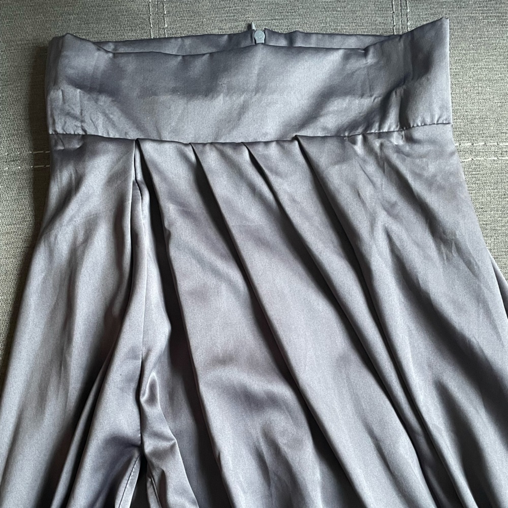 Satin maxi skirt - Picture 4 of 5
